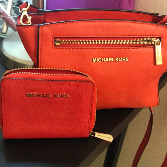 KORS Michael Kors Handbags - Michael Kors Purse with matching wallet